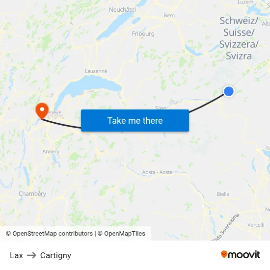 Lax to Cartigny map