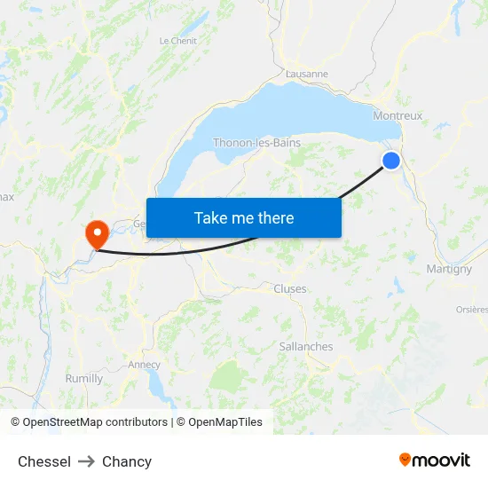 Chessel to Chancy map