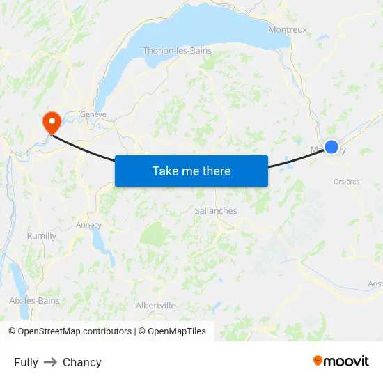 Fully to Chancy map
