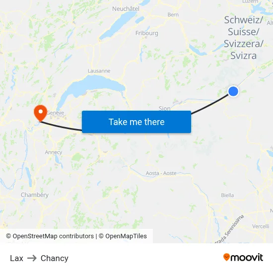 Lax to Chancy map