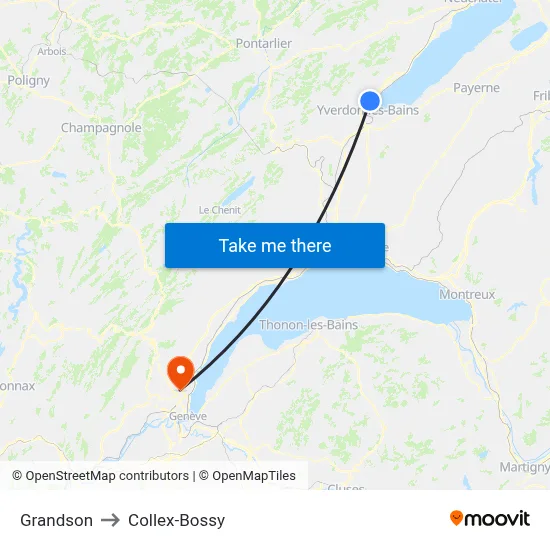 Grandson to Collex-Bossy map