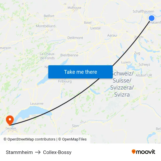 Stammheim to Collex-Bossy map