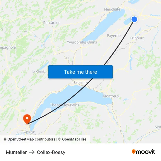 Muntelier to Collex-Bossy map