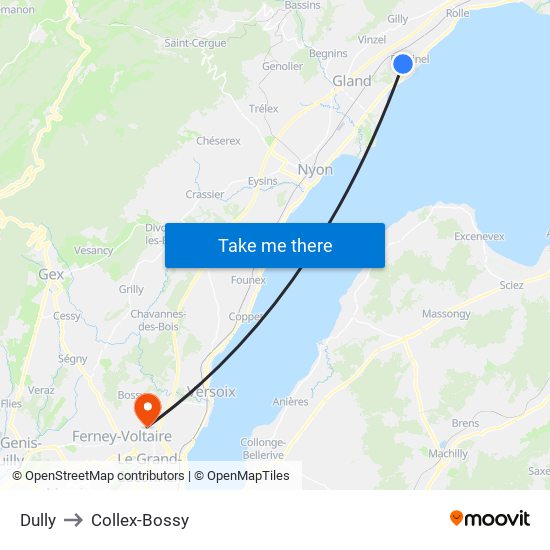 Dully to Collex-Bossy map