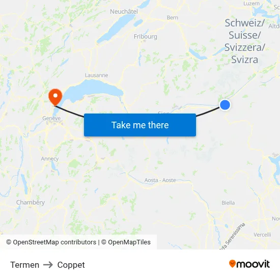 Termen to Coppet map