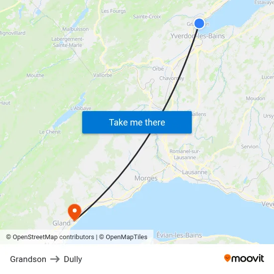 Grandson to Dully map