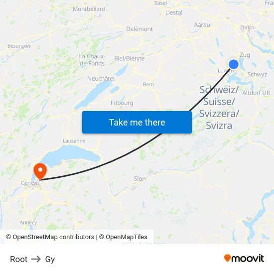Root to Gy map