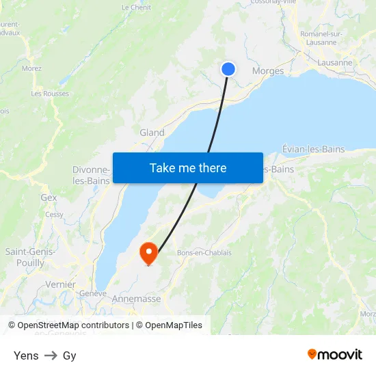 Yens to Gy map
