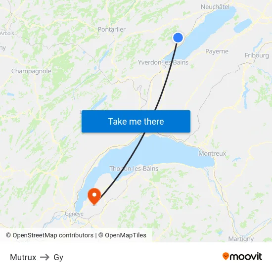 Mutrux to Gy map