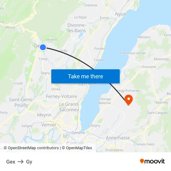 Gex to Gy map