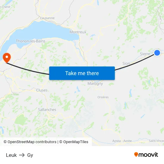 Leuk to Gy map