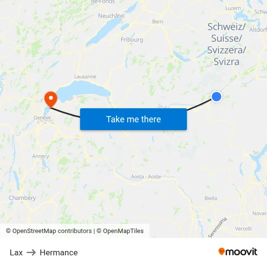 Lax to Hermance map