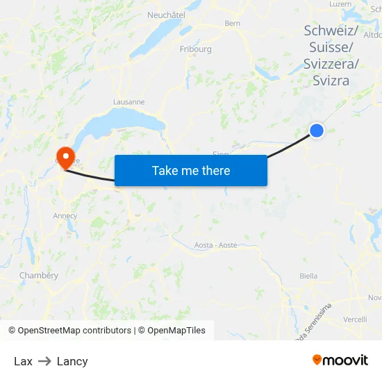 Lax to Lancy map