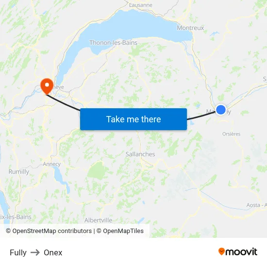 Fully to Onex map