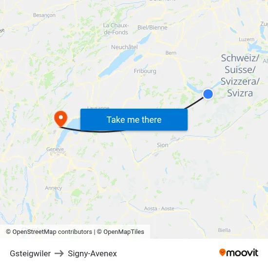 Gsteigwiler to Signy-Avenex map