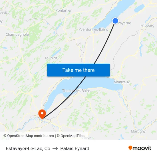 Estavayer-Le-Lac, Co to Palais Eynard map