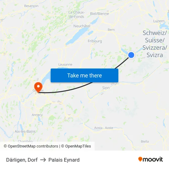 Därligen, Dorf to Palais Eynard map