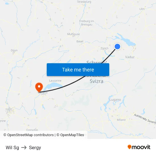 Wil Sg to Sergy map