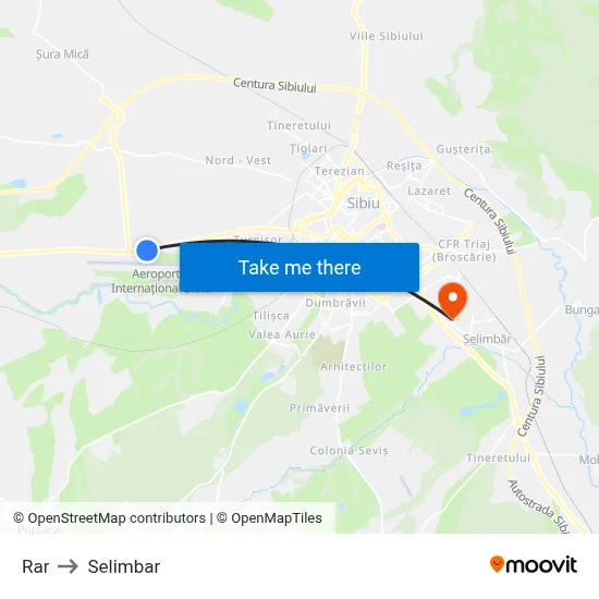 Rar to Selimbar map