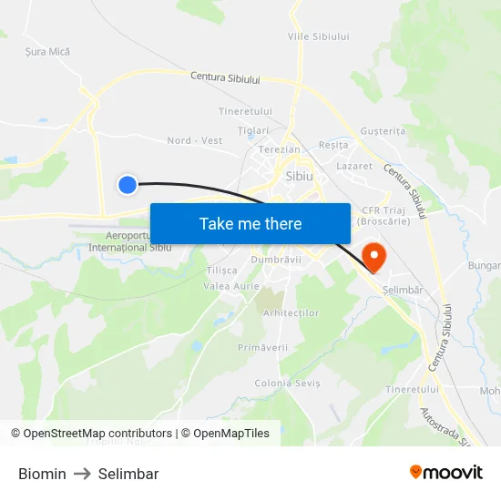 Biomin to Selimbar map