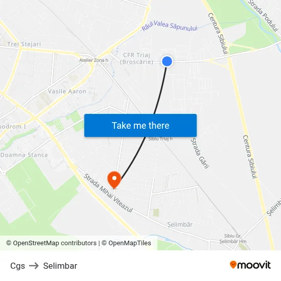 Cgs to Selimbar map