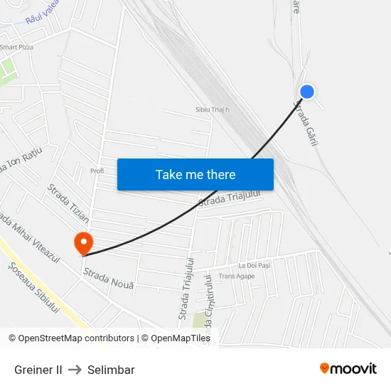 Greiner II to Selimbar map