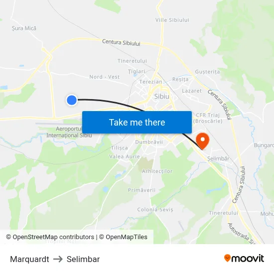 Marquardt to Selimbar map