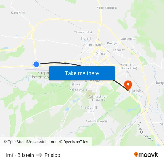 Imf - Bilstein to Prislop map