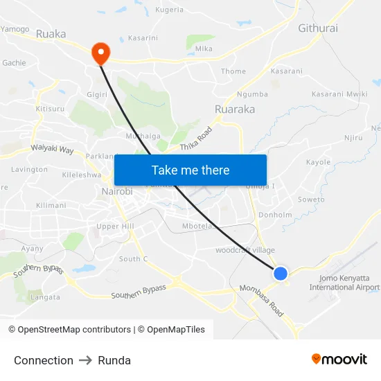 Connection to Runda map