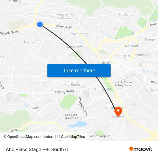 Abc Place Stage to South C map