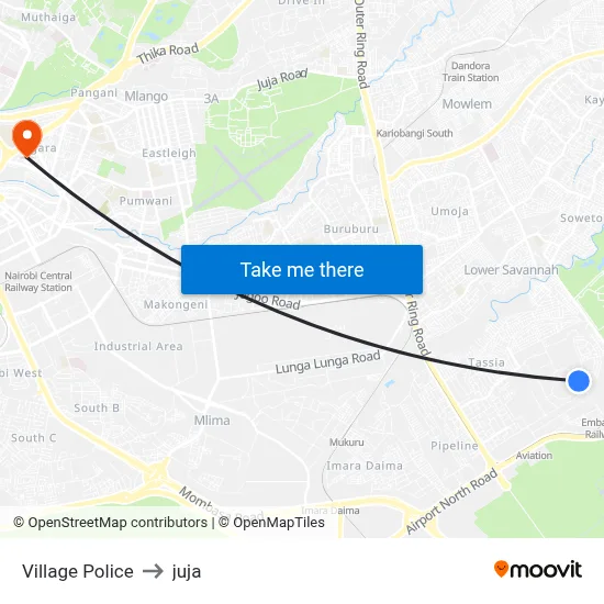 Village Police to juja map