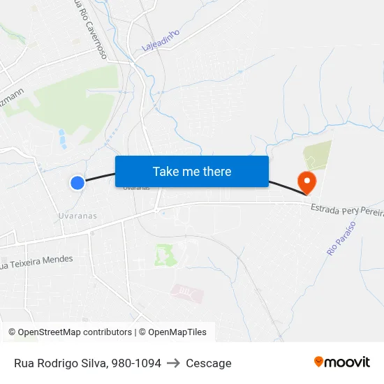 Rua Rodrigo Silva, 980-1094 to Cescage map