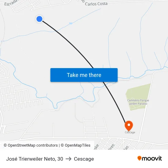José Trierweiler Neto, 30 to Cescage map