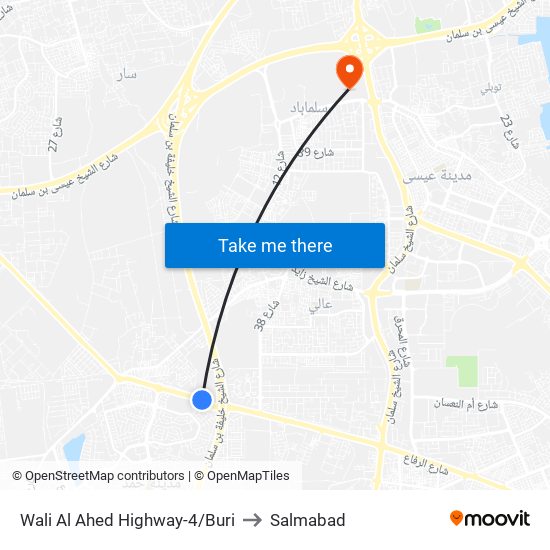 Wali Al Ahed Highway-4/Buri to Salmabad map