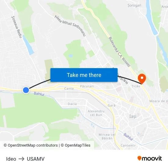Ideo to USAMV map