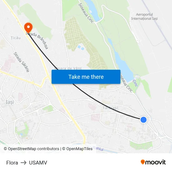 Flora to USAMV map