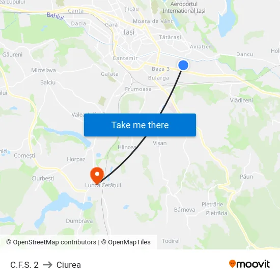 C.F.S. 2 to Ciurea map