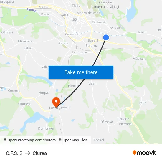 C.F.S. 2 to Ciurea map