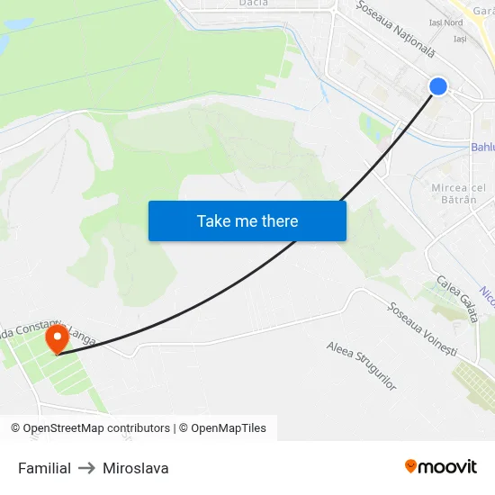 Familial to Miroslava map