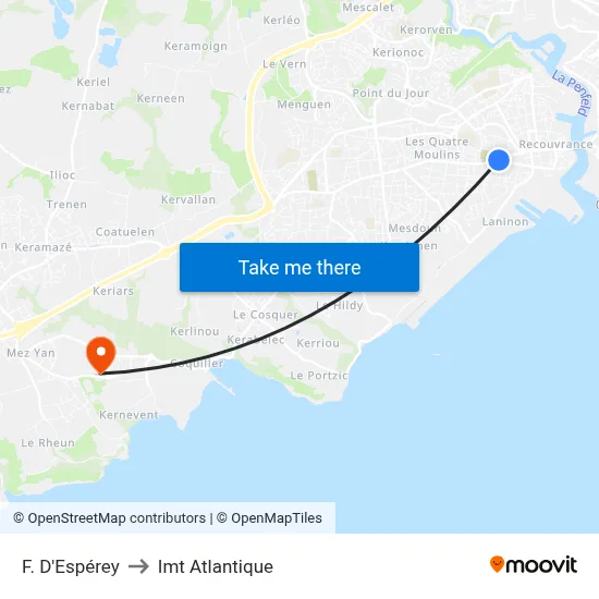 F. D'Espérey to Imt Atlantique map