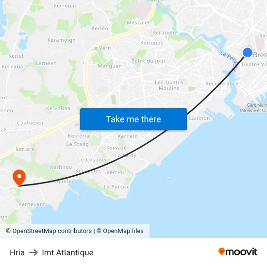 Hria to Imt Atlantique map