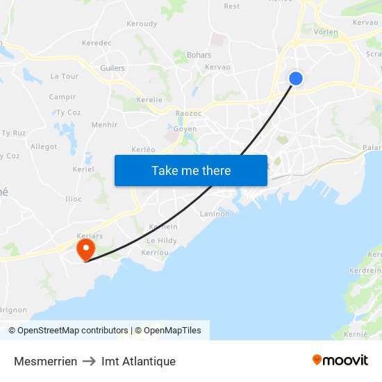 Mesmerrien to Imt Atlantique map
