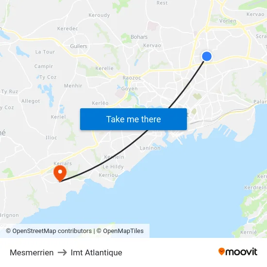 Mesmerrien to Imt Atlantique map