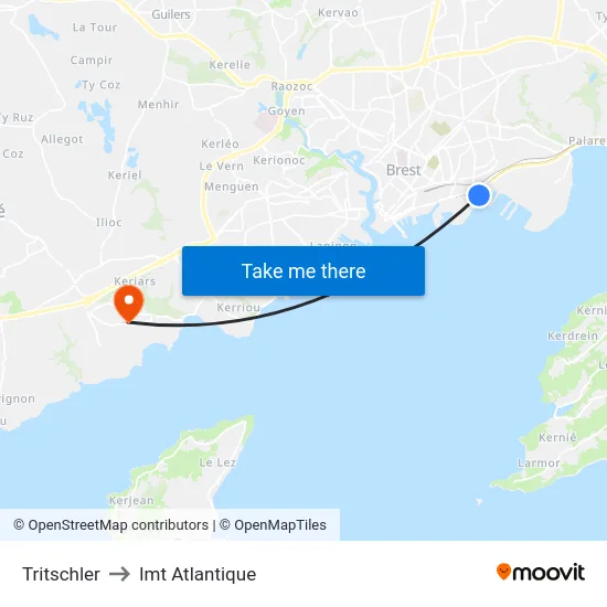 Tritschler to Imt Atlantique map