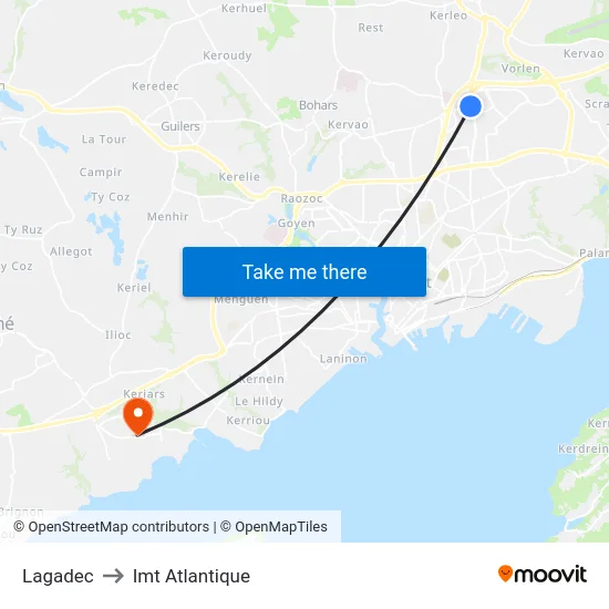 Lagadec to Imt Atlantique map