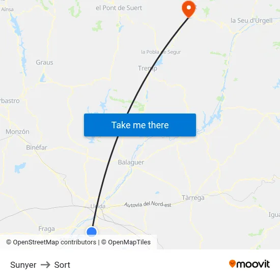 Sunyer to Sort map