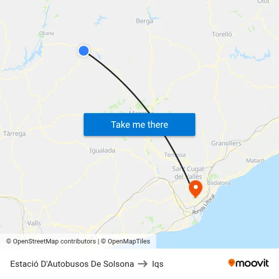 Estació D'Autobusos De Solsona to Iqs map