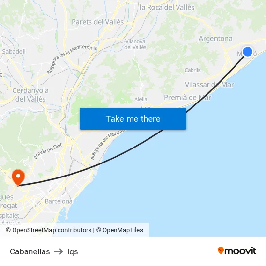 Cabanellas to Iqs map
