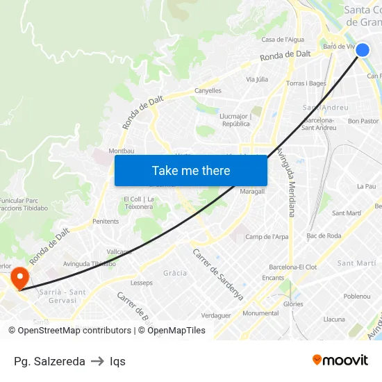 Pg. Salzereda to Iqs map