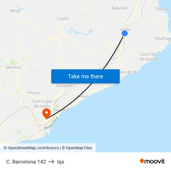 C. Barcelona  142 to Iqs map